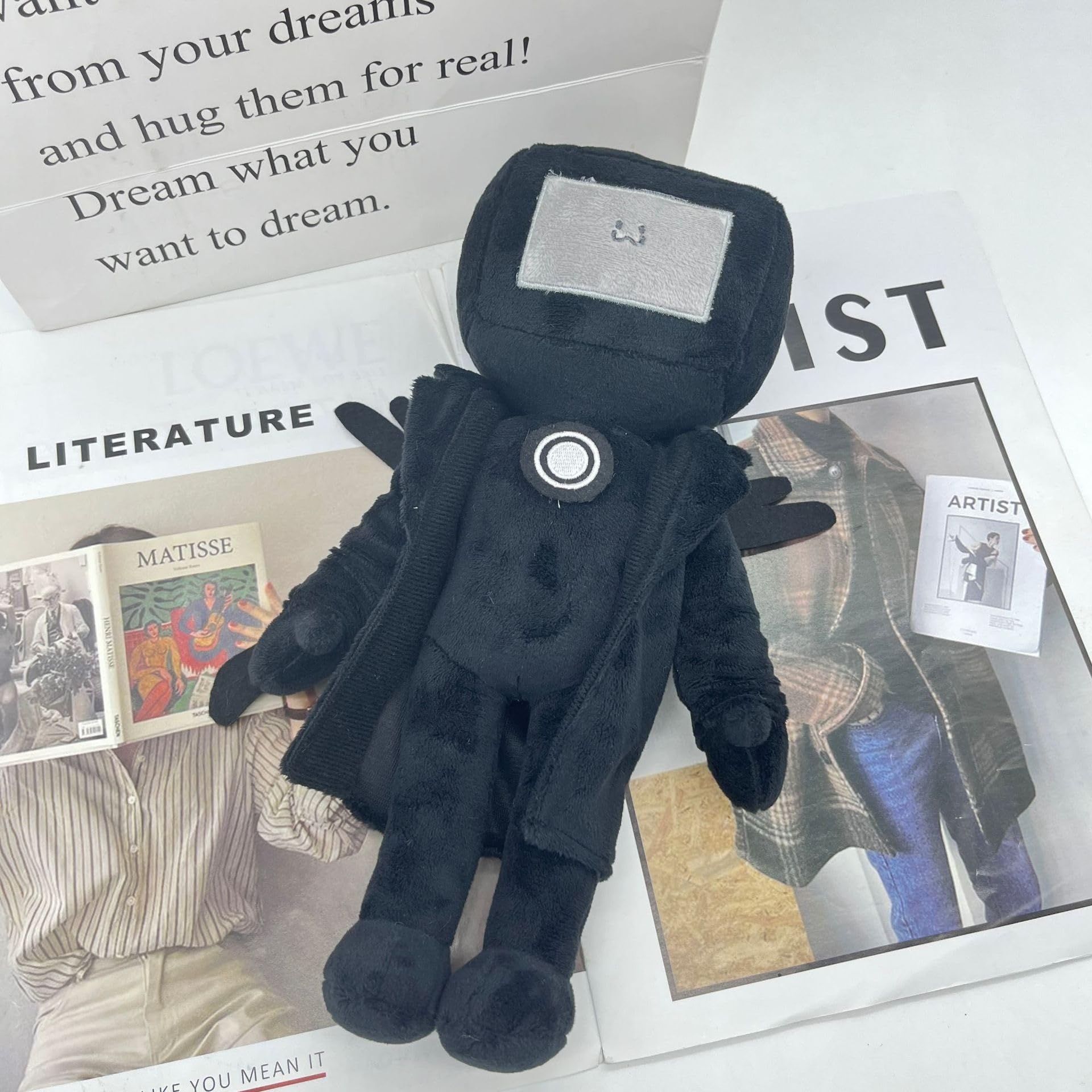 Amazon.co.jp: XIBANY タイタン スピーカーマン ぬいぐるみ 12.6インチ